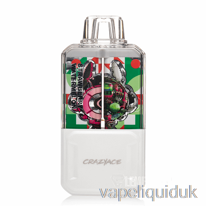CRAZYACE B15000 Disposable Strawberry Watermelon Vape Liquid